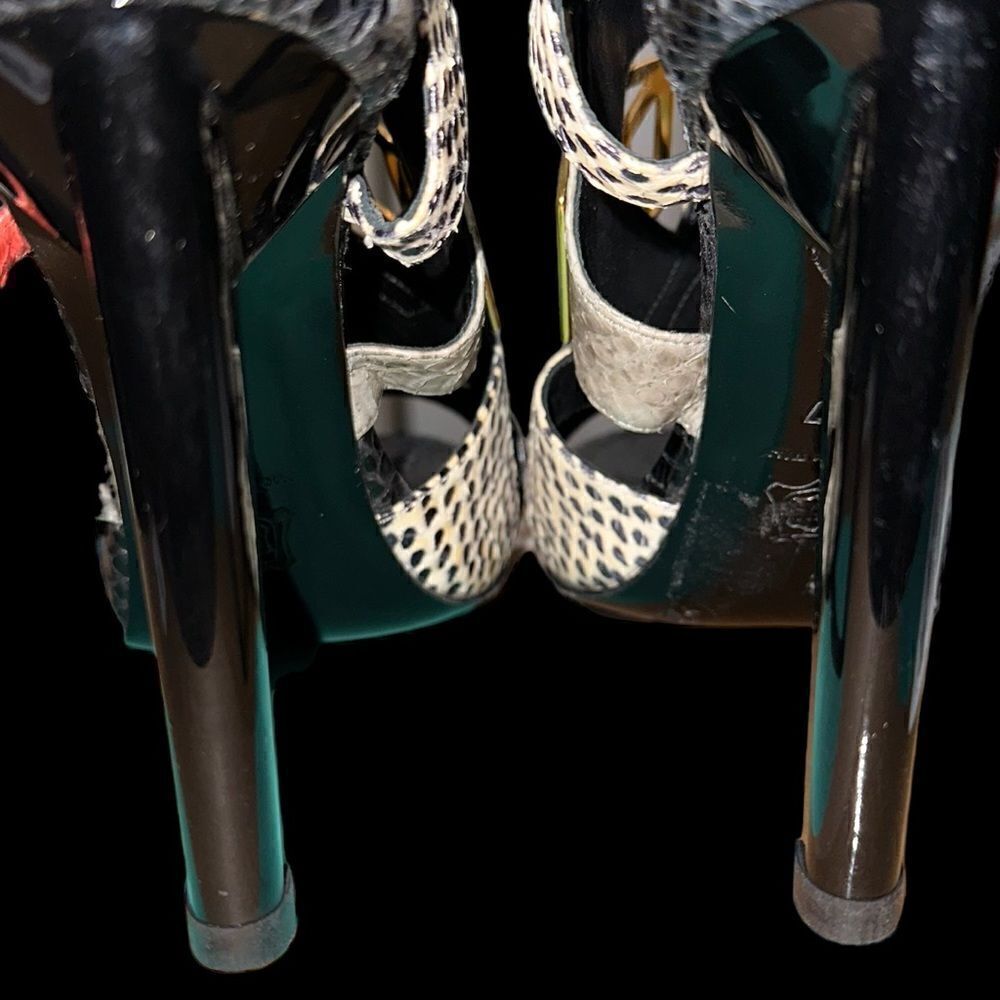 Pierre Hardy heels RARE Summer 2019 Size 7 (37) Nearly New Condition GORGEOUS - Picture 7 of 13